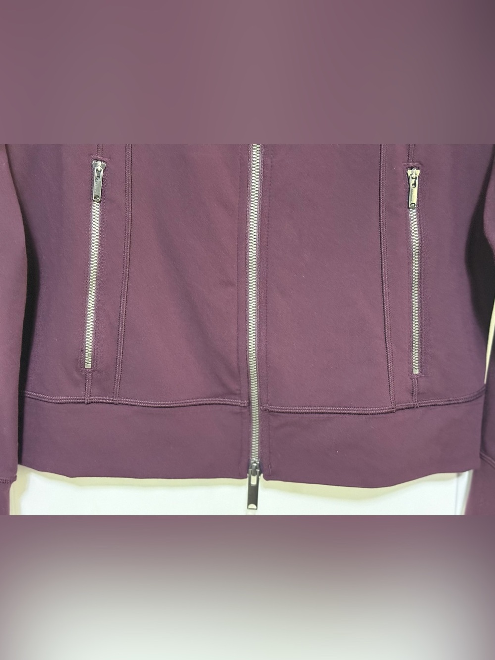 lululemon athletica Define Plum Full-Zip Track Jacket - Picture 5 of 10